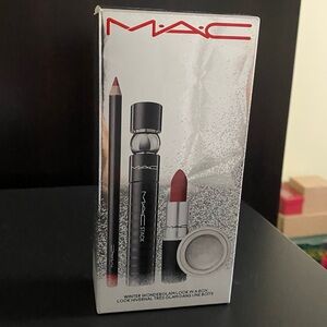 MAC 3 Pack Lip liner Lipstick and Mascara